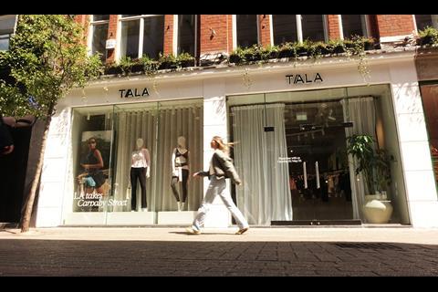 Tala store front